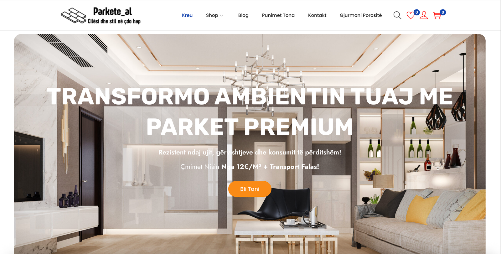 E-commerce Website Screenshot
